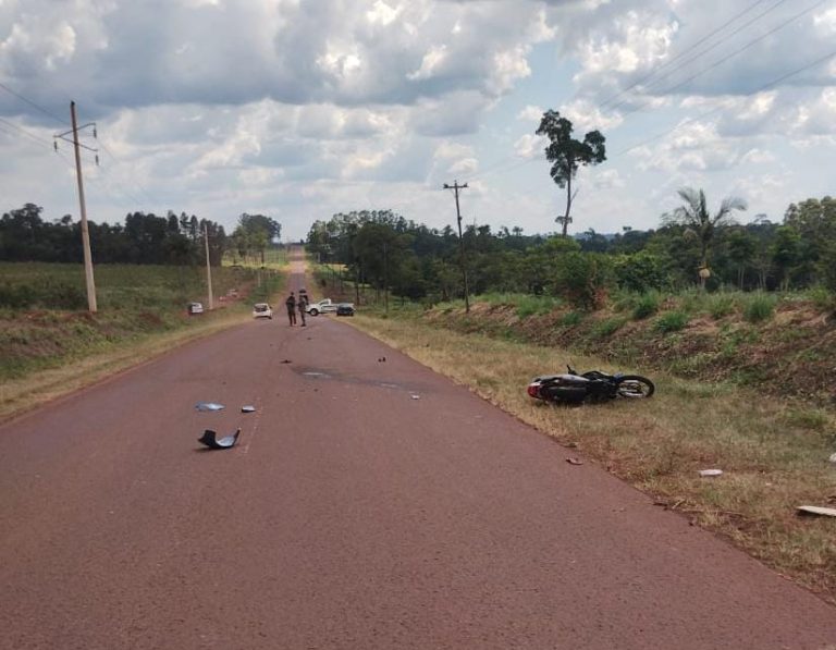 Un motociclista perdió la vida tras un siniestro vial en Comandante Andresito