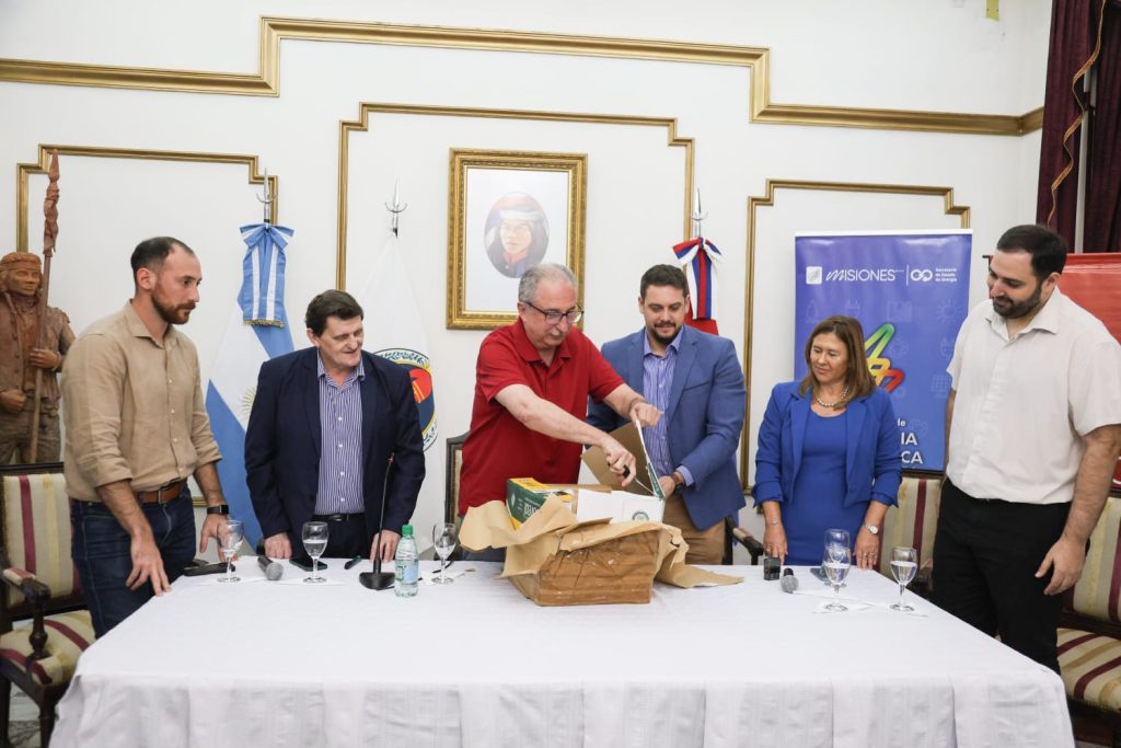 Misiones avanza con una obra energética que beneficiará a más de 100 mil familias 6 12 - apertura licitacion 6 - 11