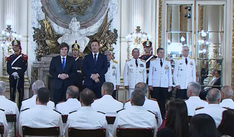Milei designó a nuevos jefes en las Fuerzas Armadas