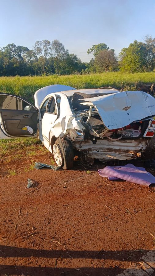 Siniestro vial en Aristóbulo del Valle dejó a varias personas lesionadas y un vehículo incendiado 3 6 - incendio vehiculo 3 - 5