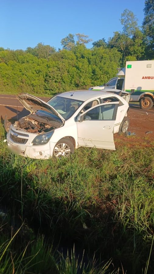 Siniestro vial en Aristóbulo del Valle dejó a varias personas lesionadas y un vehículo incendiado 4 8 - incendio vehiculo 4 - 7
