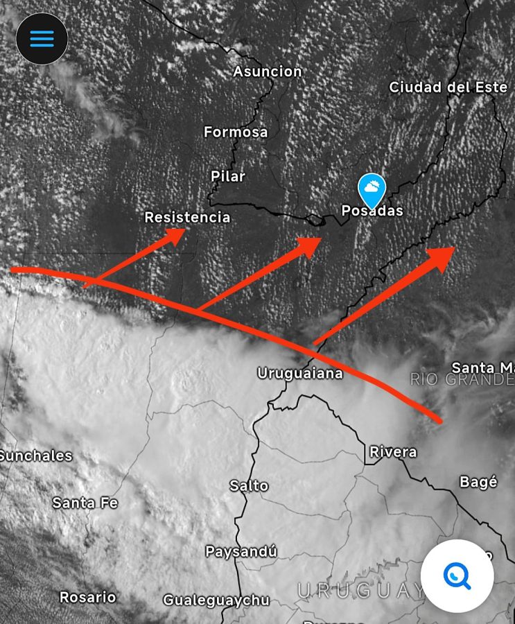 Avanza la inestabilidad: se esperan lluvias y tormentas aisladas este domingo en Misiones 1 2 - inestabilidad - 1