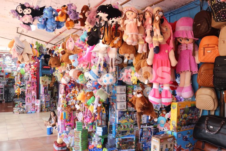 Se adelantan las compras de Navidad y crece la consulta por juguetes en La Placita