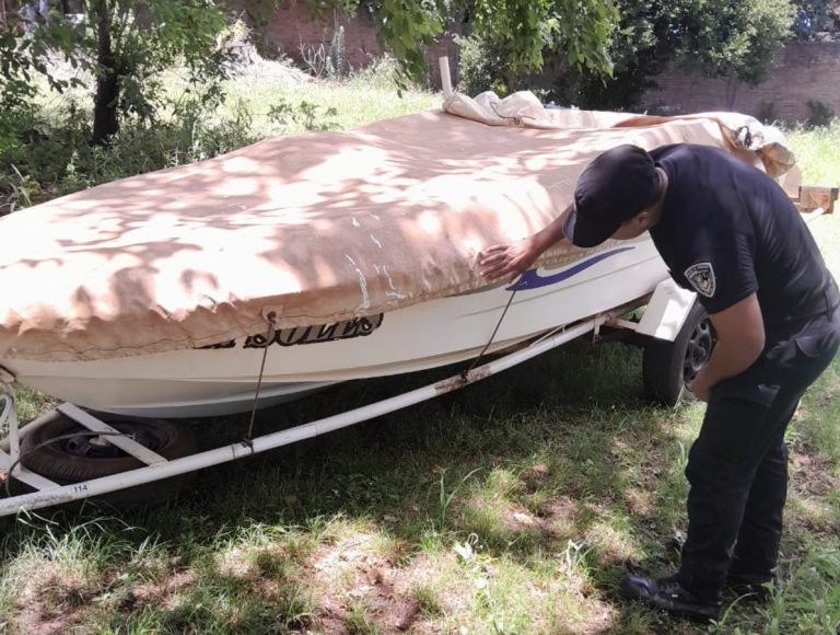 Le robaron la lancha y la Policía la recuperó tras un operativo en Oberá