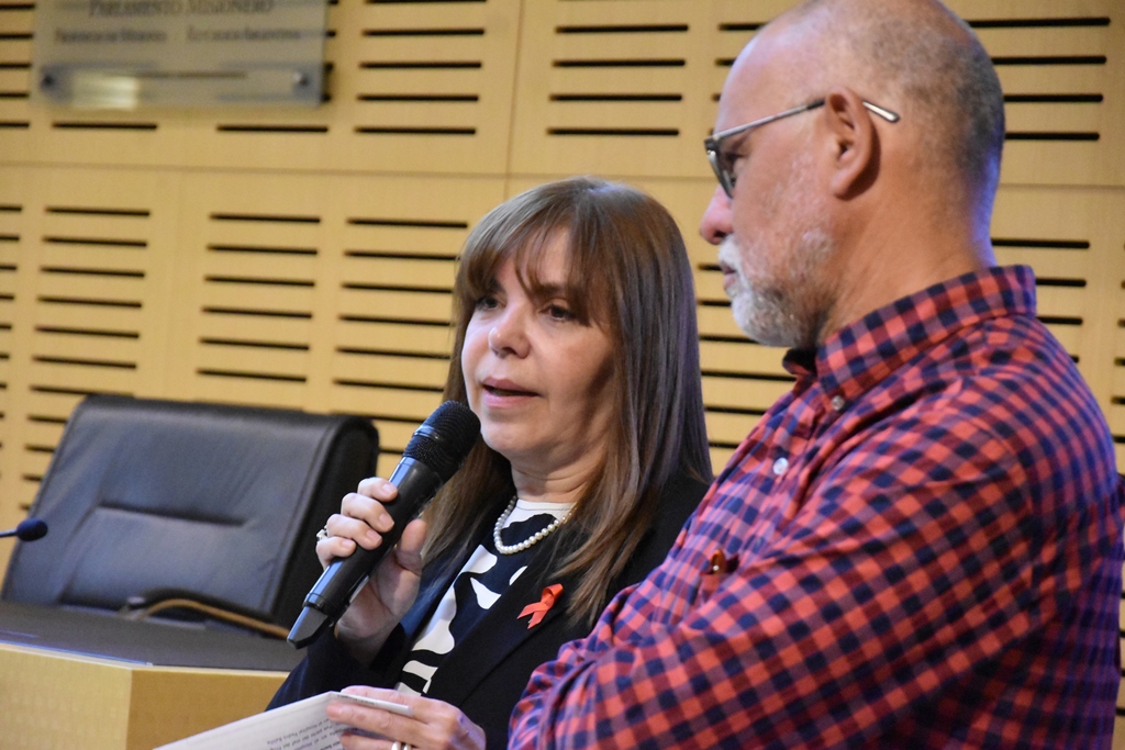 Realizaron en Legislatura una charla por el Día Mundial de la Respuesta al VIH 4 8 - legislatura charla hiv 4 - 7