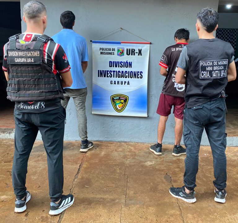 Dos hombres fueron detenidos en Garupá tras atacar con machete a su hermano