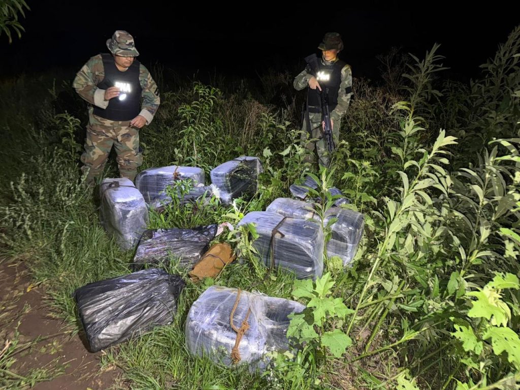 Prefectura incautó un millonario cargamento de droga en San Ana 1 2 - prefectura 2 - 1