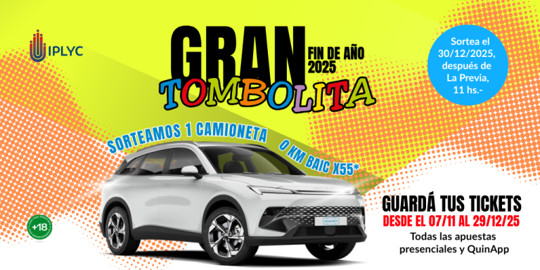 Se aproxima el sorteo de la Tombolita para arrancar el 2026 sobre ruedas