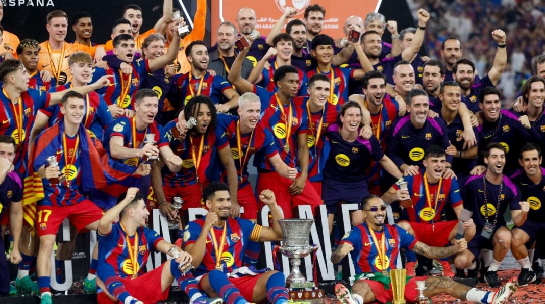 Barcelona venció al Real Madrid y se coronó campeón de la Supercopa de ...