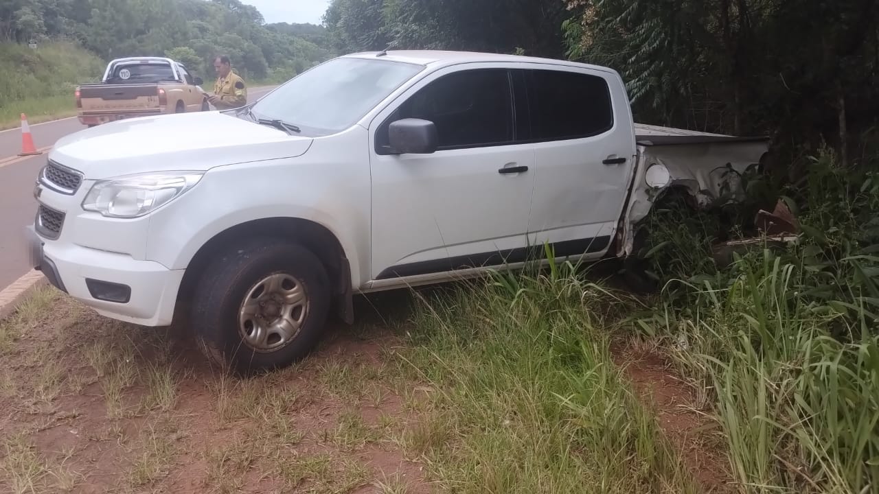 Colision entre camionetas en la Ruta Nacional 101 sin personas lesionadas 1 - 1