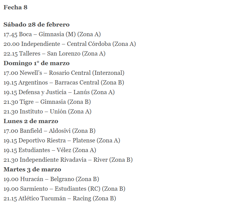 Confirman el fixture de las primeras 12 fechas del Torneo Apertura 2026 8 16 - Confirman el fixture de las primeras 12 fechas del Torneo Apertura 2026 10 - 15