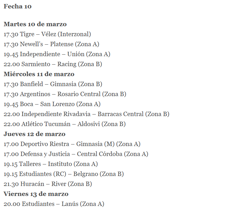 Confirman el fixture de las primeras 12 fechas del Torneo Apertura 2026 10 20 - Confirman el fixture de las primeras 12 fechas del Torneo Apertura 2026 12 - 19