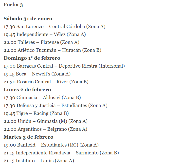 Confirman el fixture de las primeras 12 fechas del Torneo Apertura 2026 3 6 - Confirman el fixture de las primeras 12 fechas del Torneo Apertura 2026 5 - 5