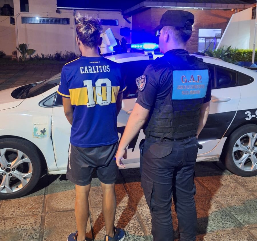Dos detenidos a través de intervenciones del Centro de Monitoreo 911 en Posadas 2 4 - Dos detenidos a traves de intervenciones del Centro de Monitoreo 911 en Posadas 3 - 3