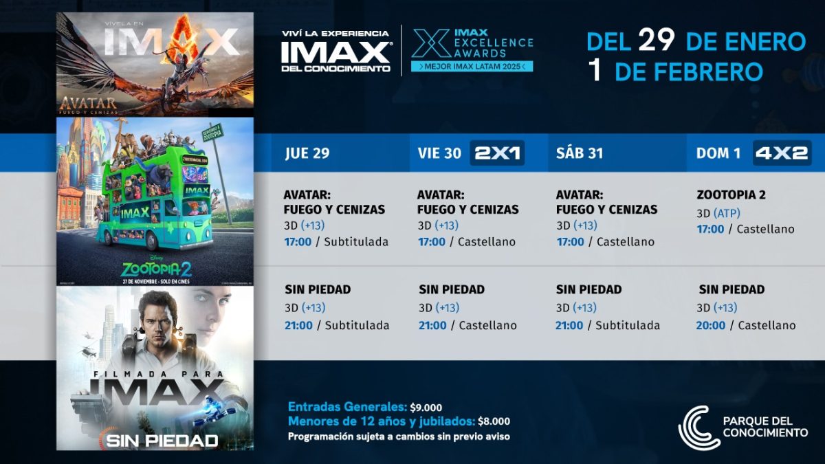 La ciencia ficcion y la animacion desfilan por la pantalla del IMAX 2 - 7