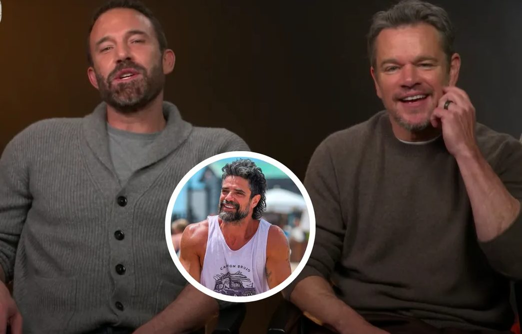 Matt Damon y Ben Affleck imitaron el audio viral de Luciano Castro