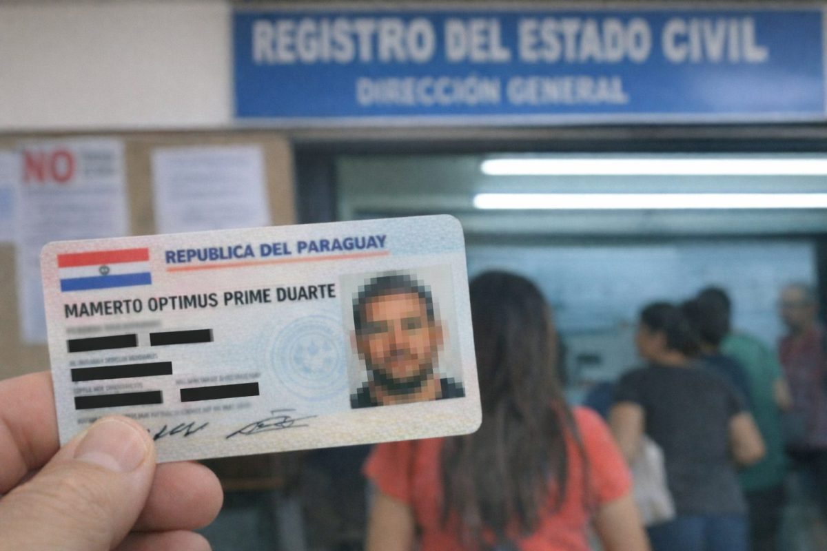 El Registro Civil de Paraguay vetó nombres por considerarlos "ridículos"