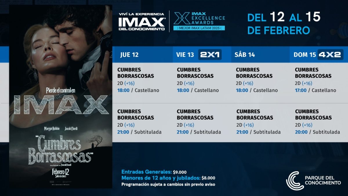 Cartelera IMAX - 1