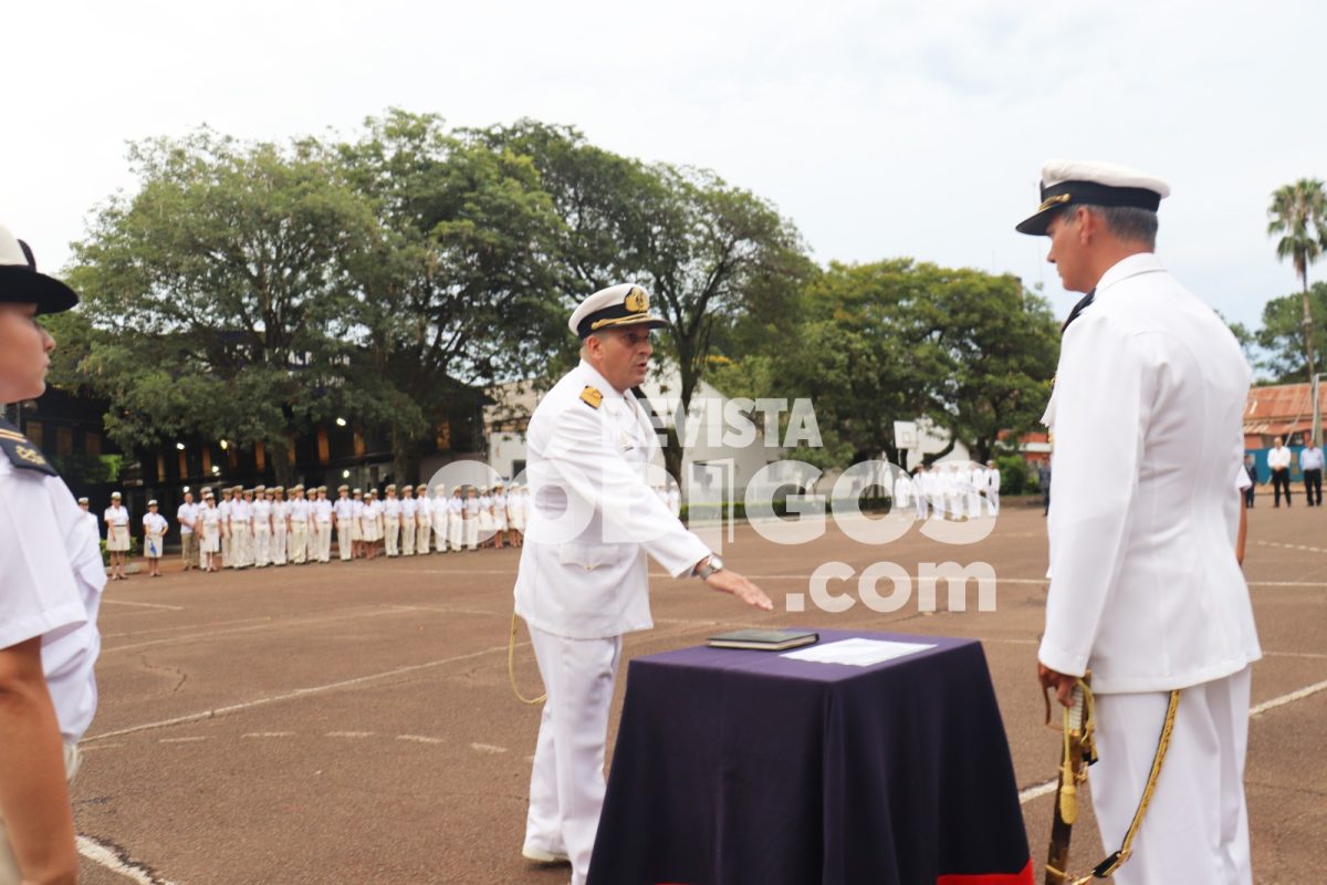 El Liceo Naval Militar Almirante Storni realizo la ceremonia de cambio de direccion 14 - 1