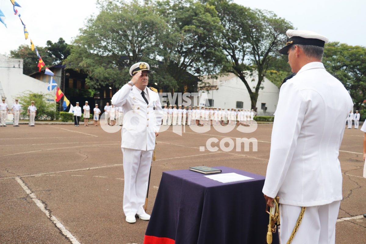 El Liceo Naval Militar “Almirante Storni” realizó la ceremonia de cambio de dirección
