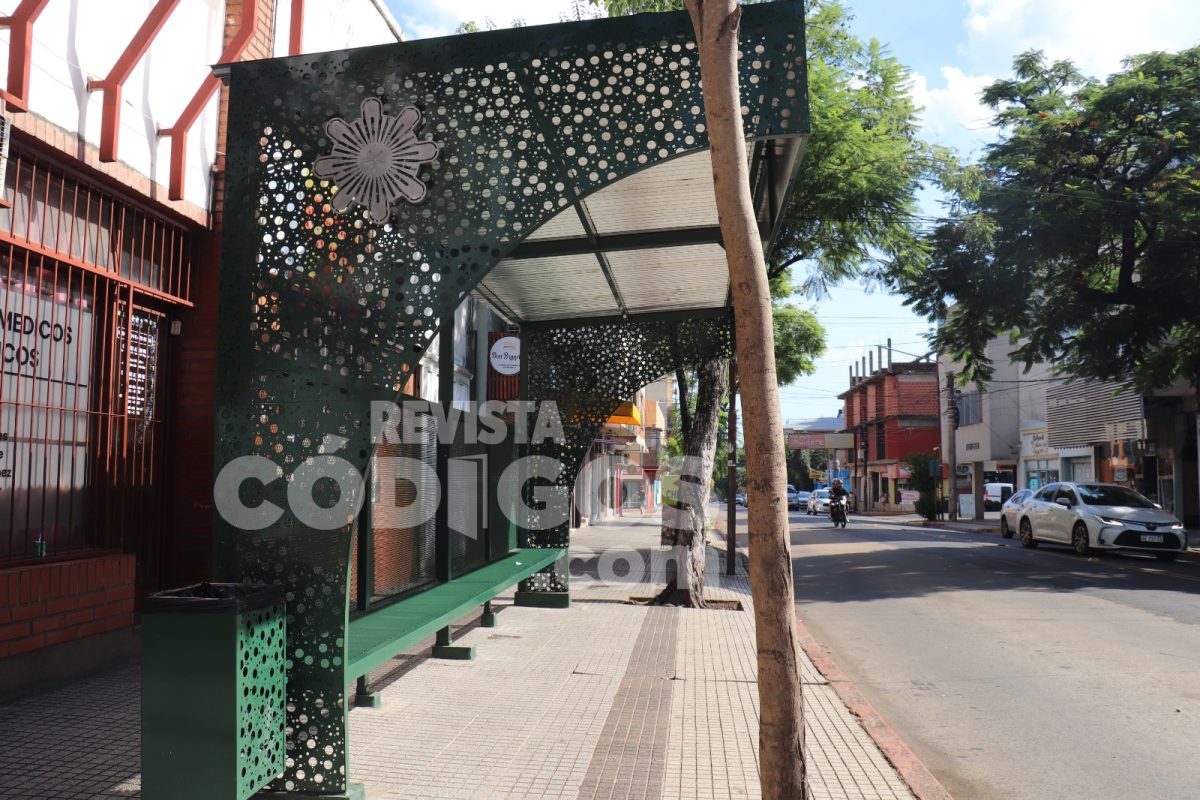 Paro de la CGT paradas vacias y movimiento comercial regular en Posadas paro colectivos 3 - 1