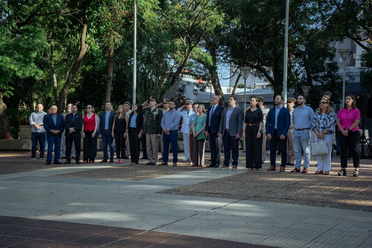 Posadas conmemoro el 248° aniversario del natalicio del General Jose de San Martin 2 - 3