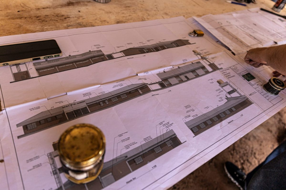 Passalacqua supervisó el avance del nuevo edificio de la EPET 53 en Alberdi 1 2 - passalacqua 2 - 1