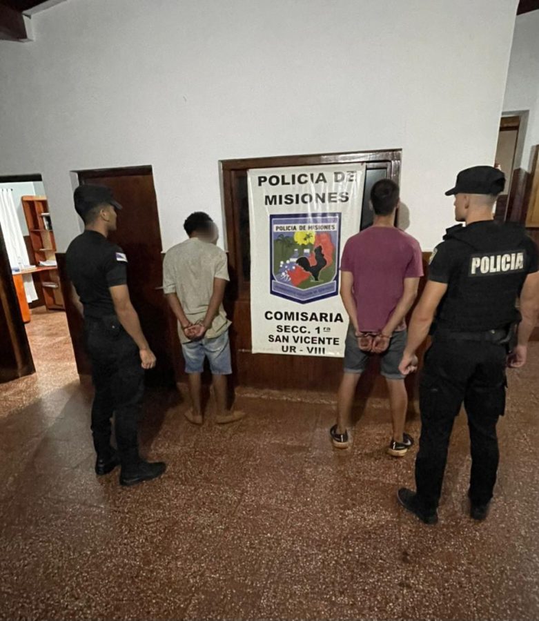 robos y detenidos 3 - 5