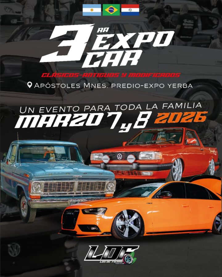 Apóstoles será sede de la 3° Expo Car de Autos Clásicos y Modificados 1 2 - Apostoles sera sede de la 3° Expo Car de Autos Clasicos y Modificados 1 - 1