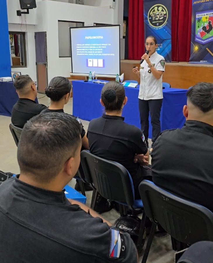 Capacitaciones en dactiloscopia fortalecen la investigacion criminal en la Policia de Misiones 4 - 3