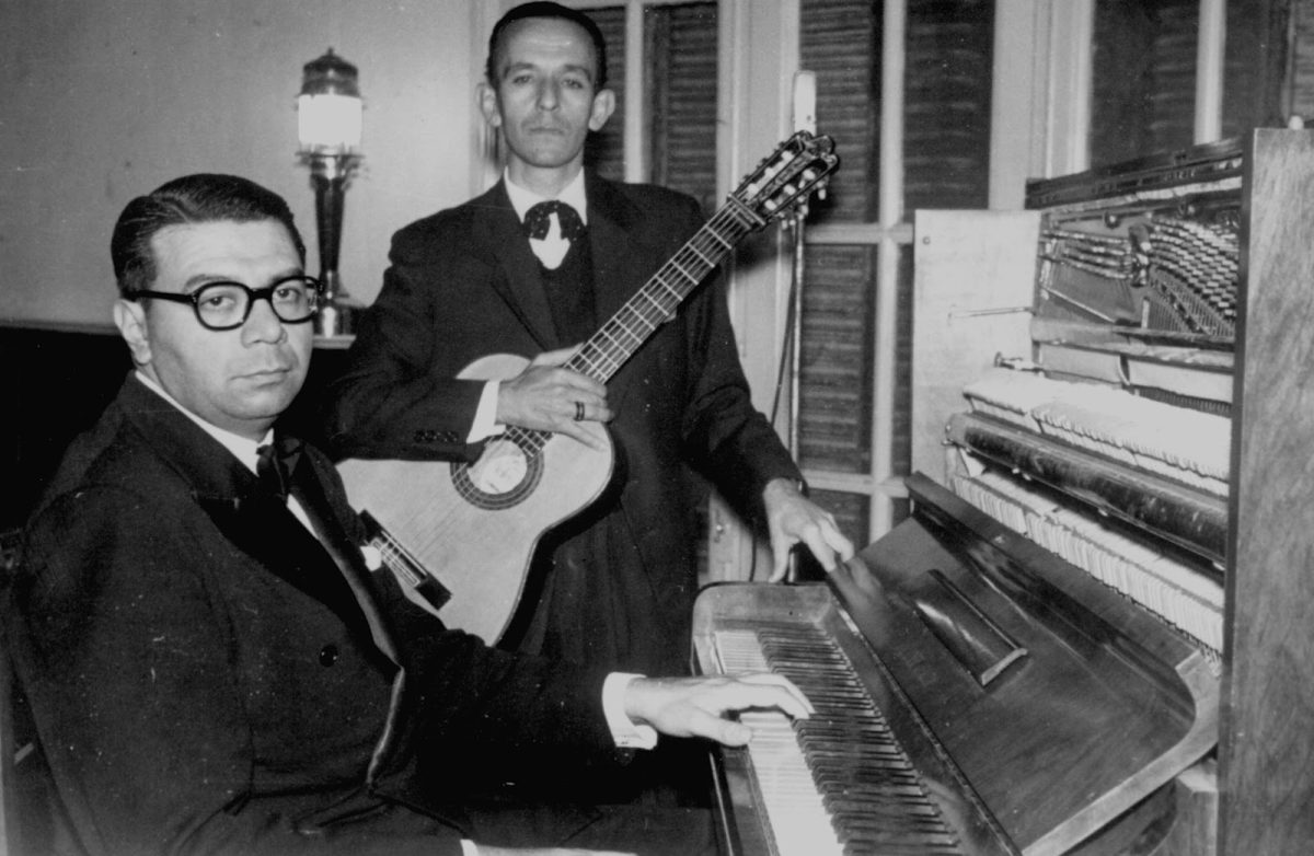 Con Ariel Ramirez presentación Misionerita