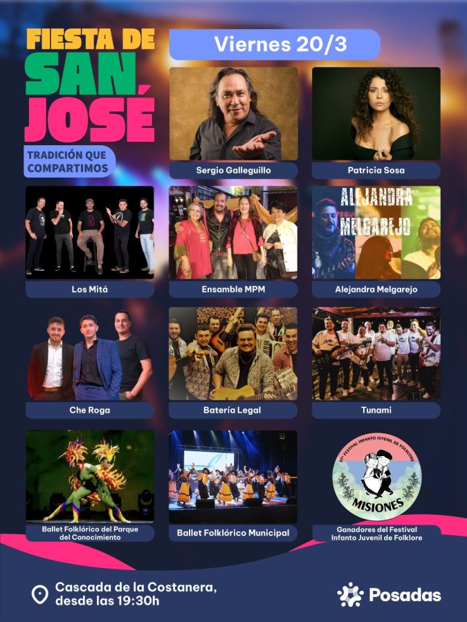 Llega a Posadas la segunda edicion de la Fiesta de San Jose con Patricia Sosa 1 - 1