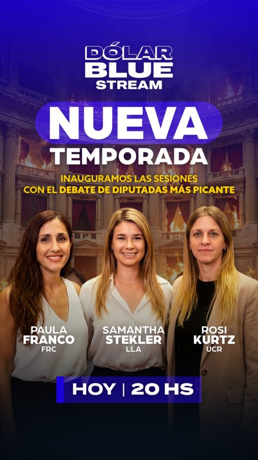 "Dólar Blue Stream" regresa hoy con una imperdible mesa de debate político 2 4 - dolar blue 1 - 3