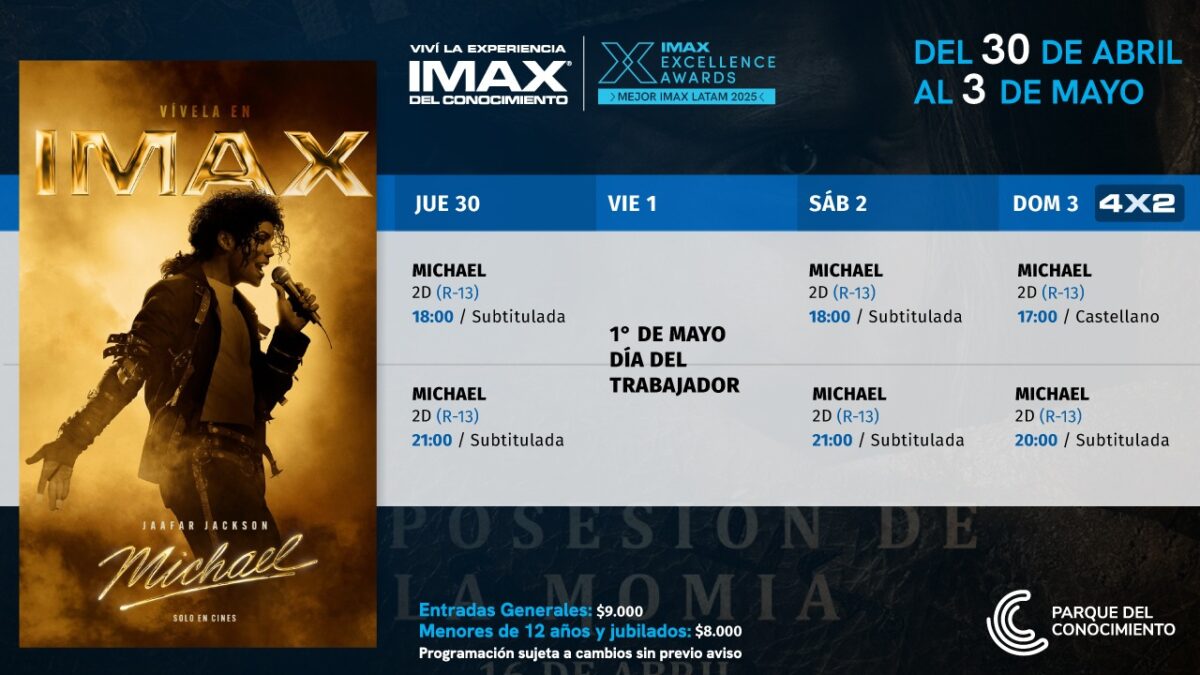 Cartelera IMAX 4 - 1