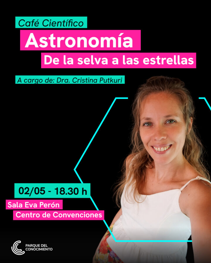 Ciencia abierta en el Parque del Conocimiento cafe cientifico con una investigadora del CONICET 2 - 1