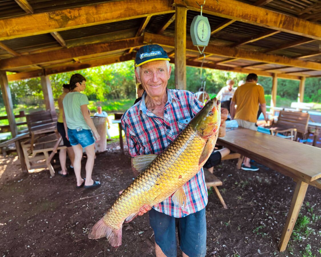 Cinco toneladas de pescado misionero consolidan el crecimiento del sector acuícola 1 2 - Cosecha acuicultura semanasanta 3 - 1