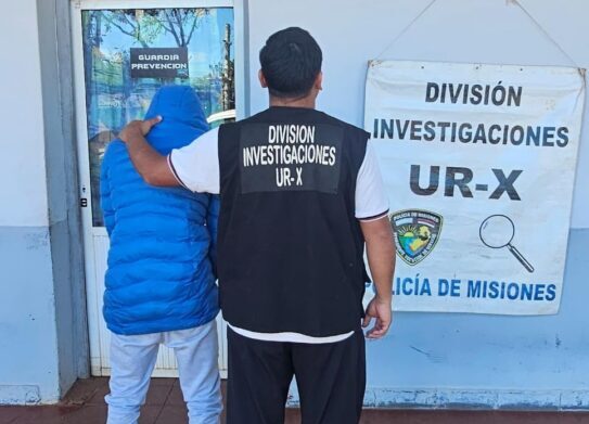 Delincuente detenido
