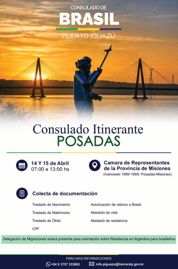 Operativo consular en la Legislatura Brasil facilita tramites en Misiones - 1