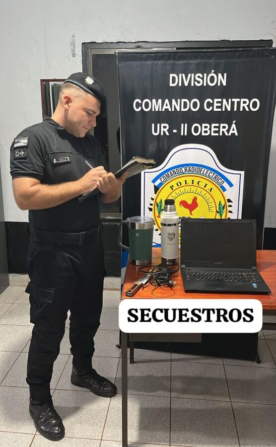 Operativos policiales en Obera robos esclarecidos detenidos y bienes recuperados 3 - 3