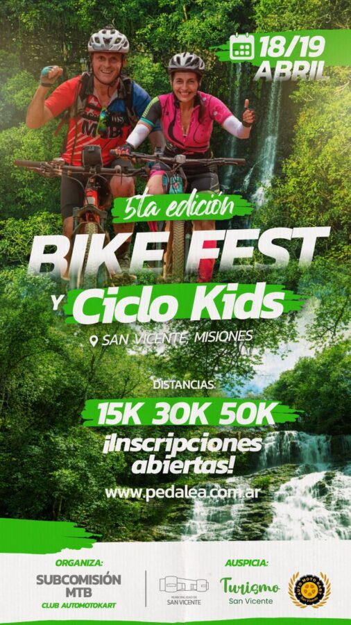 San Vicente se prepara para vivir la 5a edicion del Bike Fest y Ciclo Kids con participacion internacional 1 - 1