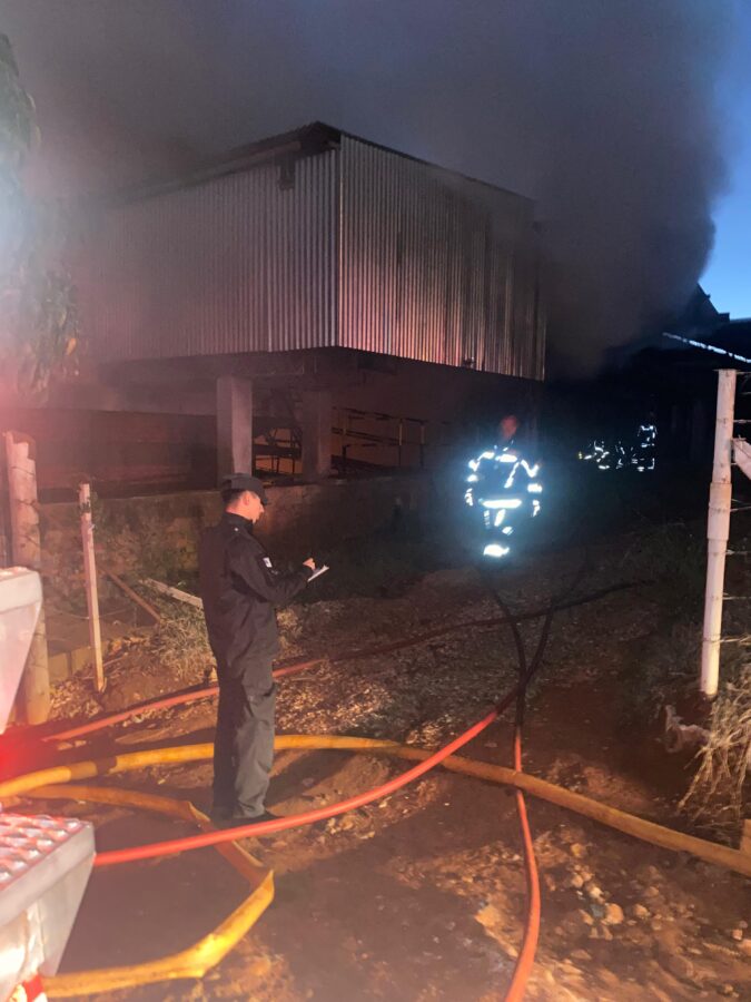 Sofocaron un principio de incendio en un secadero sobre la ruta Nacional 14 1 - 1