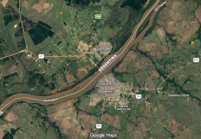 Un adolescente de 13 años cruzó solo caminando a Brasil por Paso de los Libres 1 2 - Un adolescente de 13 anos cruzo solo caminando a Brasil por Paso de los Libres 2 - 1