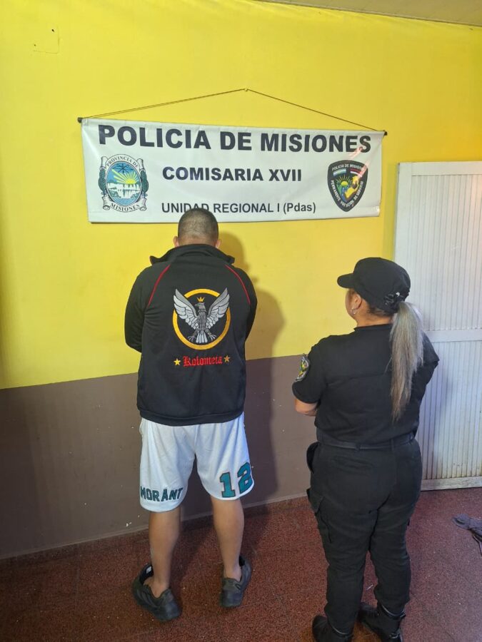 Amenazaron con quemarle la casa si no pagaba la deuda de su hijo: allanamiento y un detenido en Posadas 1 2 - amenazas y detenidos 1 - 1