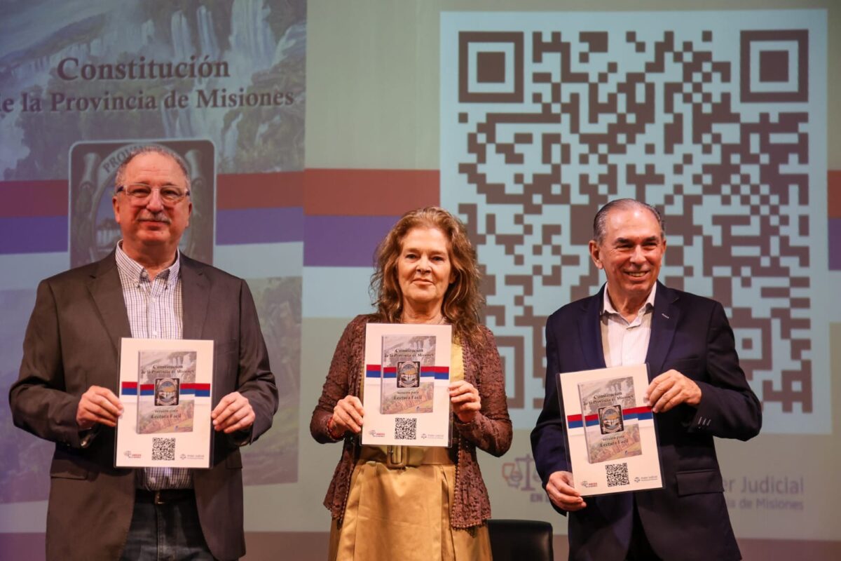 Misiones lanzó la Constitución en lectura fácil con acceso mediante código QR 3 6 - constitucion 3 - 5