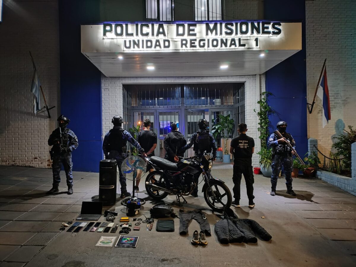 delincuentes detenidos