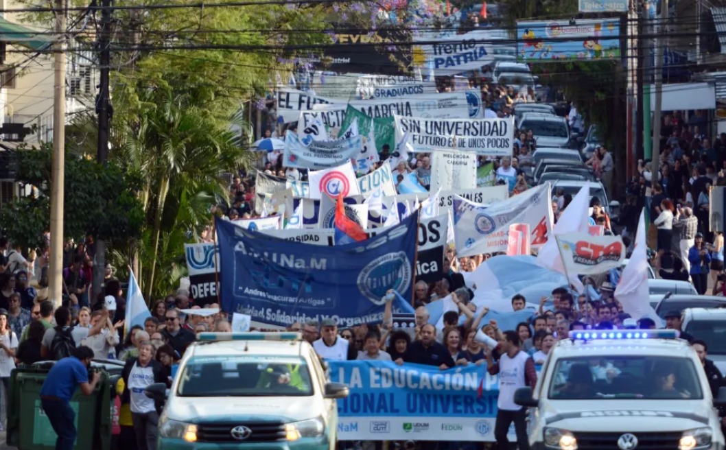 marcha universitaria