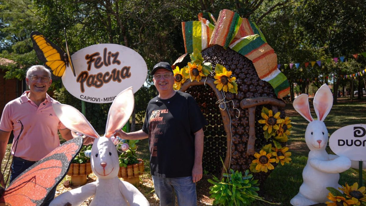 Capioví, epicentro de Pascua: Passalacqua resaltó el modelo comunitario 1 2 - passalacqua en capiovi 1 - 1