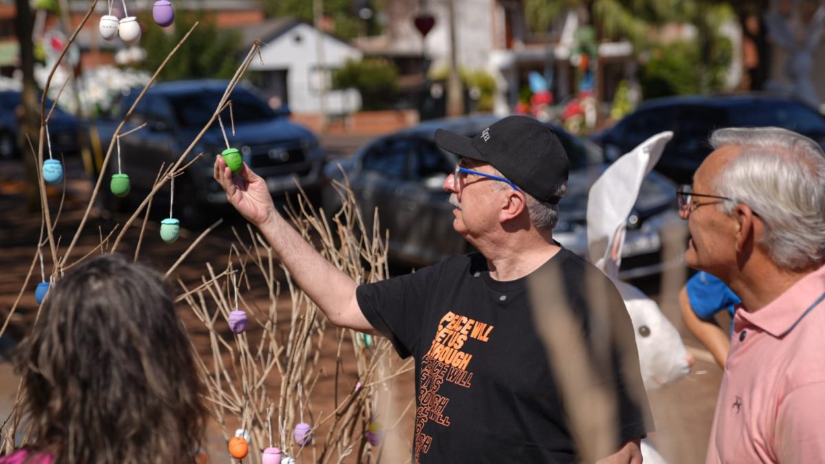 Capioví, epicentro de Pascua: Passalacqua resaltó el modelo comunitario 11 22 - passalacqua en capiovi 11 - 21