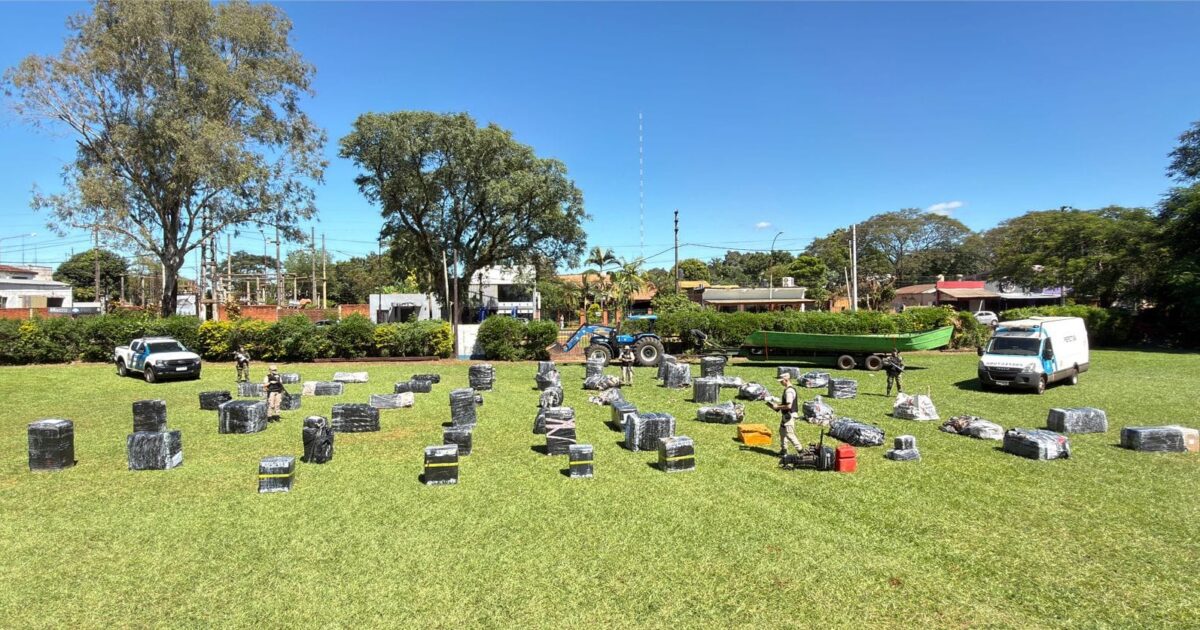 Prefectura secuestró contrabando por $245 millones tras un tiroteo en Iguazú: una agente fue herida 1 2 - prefectura tiroteo 2 - 1