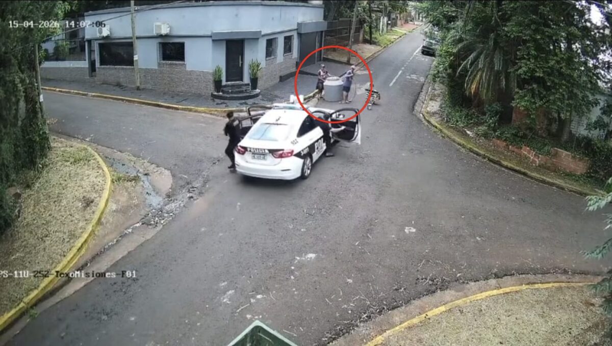 Robo en proceso frustrado por videovigiladores en Posadas: tres ladrones detenidos y objetos recuperados 2 4 - robo frustrado 3 - 3